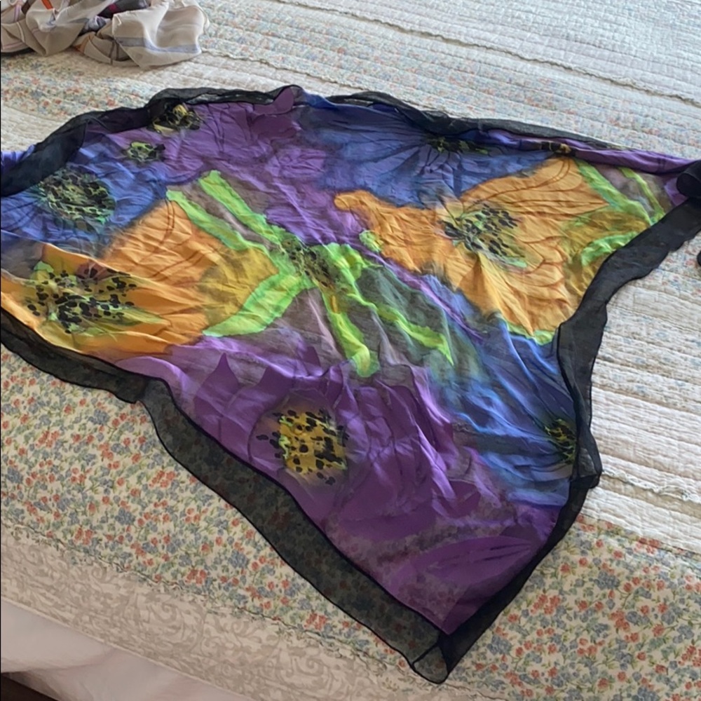 Multi coloured scarf